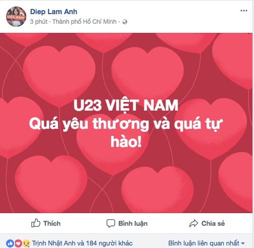 Dàn Hoa, Á hậu thốt lời yêu thương, tự hào về 'người hùng' U23 Việt Nam - ảnh 13