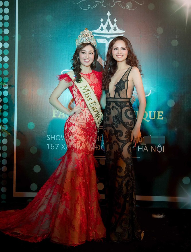 Diễm Hương hở bạo dưới tiết trời 10 độ, 'đọ sắc' Hoa hậu Trái đất 2017 - ảnh 5