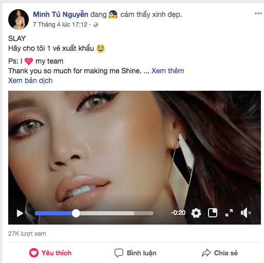 Rộ tin Minh Tú đại diện Việt Nam dự thi Hoa hậu Siêu quốc gia - ảnh 2