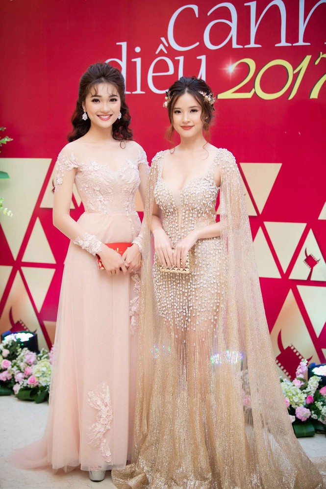 Midu đẹp tựa 'nữ thần', đọ sắc Top 10 HHHV Ngọc Nữ trên thảm đỏ - ảnh 6
