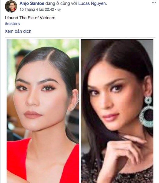 Ông trùm HH Philippines tìm thấy 'bản sao' của Pia Wurtzbach ở Việt Nam - ảnh 2