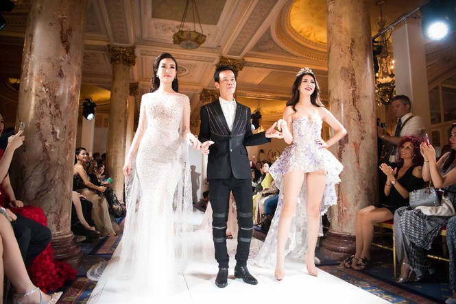 Mỹ Linh, Thanh Tú lộng lẫy hội ngộ Hoa hậu hoàn vũ Ryio Mori ở Cannes - ảnh 9