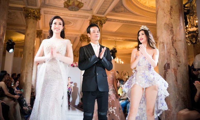 Mỹ Linh, Thanh Tú lộng lẫy hội ngộ Hoa hậu hoàn vũ Ryio Mori ở Cannes - ảnh 10