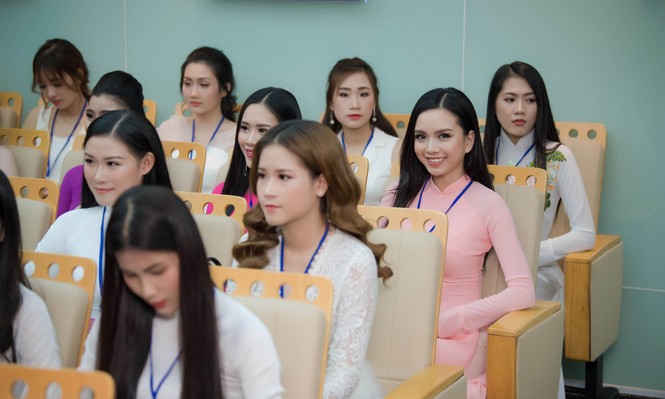 Nhìn gần các thí sinh trong buổi sơ khảo Hoa hậu Việt Nam 2018 - ảnh 7