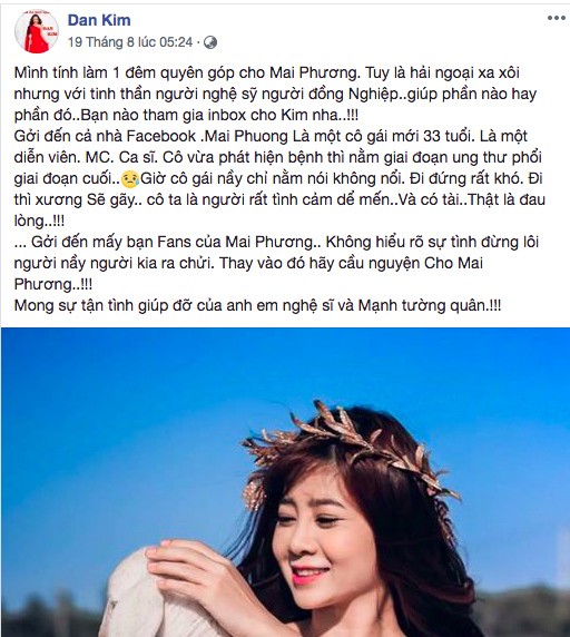 Bạn gái Phùng Ngọc Huy bị ném đá vì kêu gọi ủng hộ Mai Phương - ảnh 1