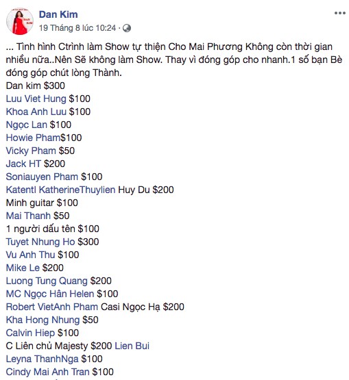 Bạn gái Phùng Ngọc Huy bị ném đá vì kêu gọi ủng hộ Mai Phương - ảnh 2