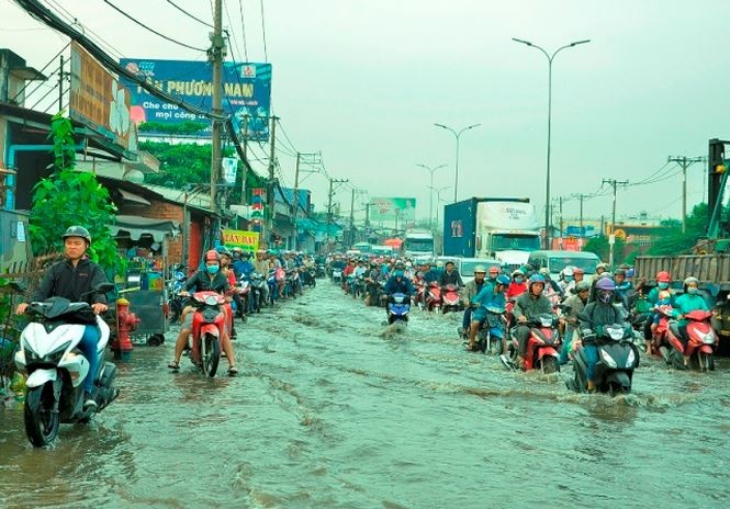 Sài Gòn có thể mưa, ngập vào dịp Tết - ảnh 1