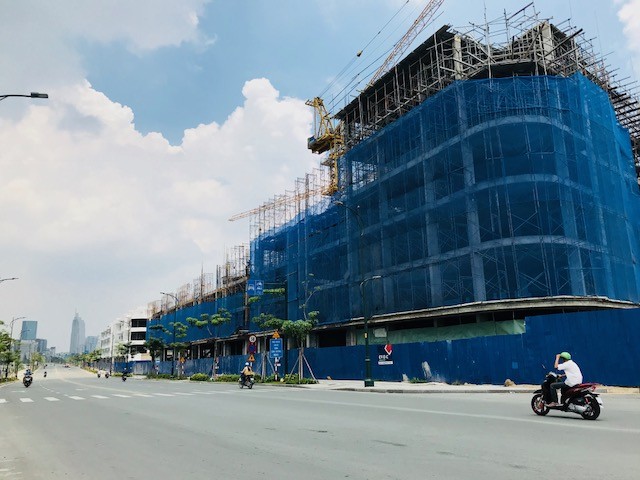 Cận cảnh đại công trường trên bán đảo Thủ Thiêm - ảnh 9