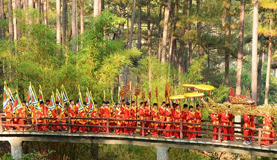 Đà Lạt tổ chức Giỗ Tổ Hùng Vương trên đỉnh núi Phượng Hoàng - ảnh 1