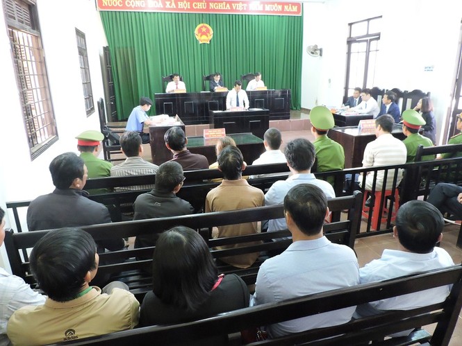 Toàn cảnh phiên xét xử