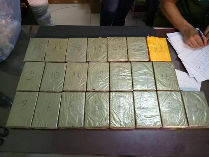 Bắt nữ hành khách nhét 22 bánh ma túy trong máy nổ - ảnh 1