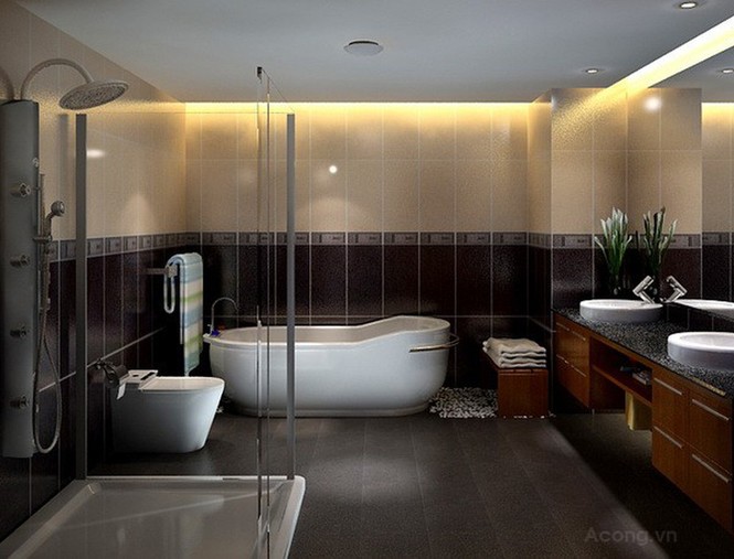 Bản thiết kế chi tiết nội thất nhà 4 tầng đẹp hút hồn ở Long Biên - ảnh 10