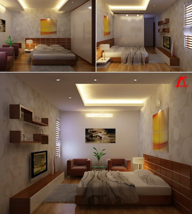 Bản thiết kế chi tiết nội thất nhà 4 tầng đẹp hút hồn ở Long Biên - ảnh 14