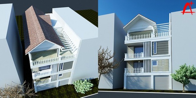 Bản thiết kế chi tiết nội thất nhà 4 tầng đẹp hút hồn ở Long Biên - ảnh 17