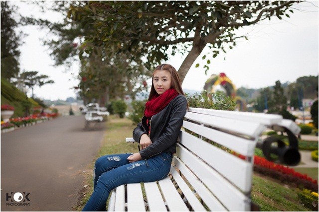 'Hot girl bánh tráng trộn' chào xuân trong bộ ảnh mới - ảnh 1