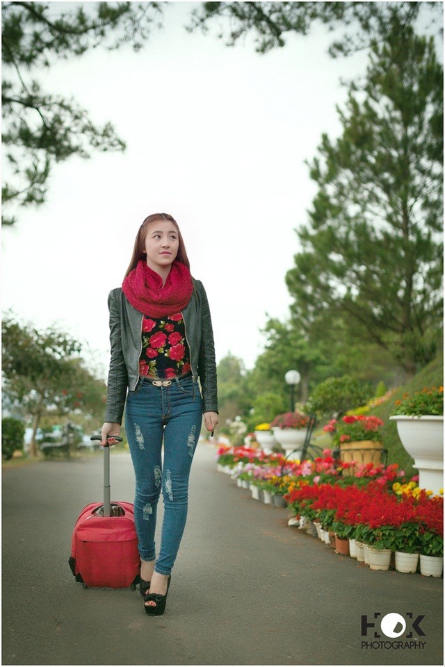 'Hot girl bánh tráng trộn' chào xuân trong bộ ảnh mới - ảnh 2