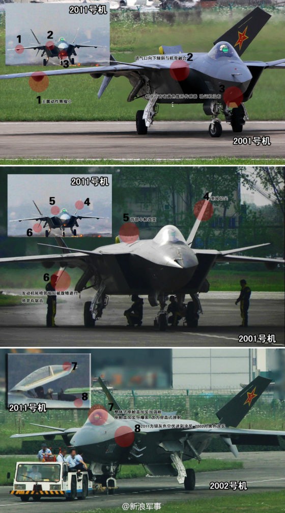 Trung Quốc lộ chiến đấu cơ J-20 số hiệu “2011“ - ảnh 2