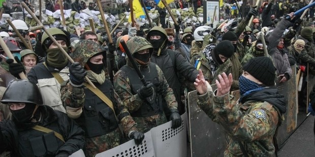 Ukraine đánh dấu 1 năm phong trào Maidan - ảnh 1