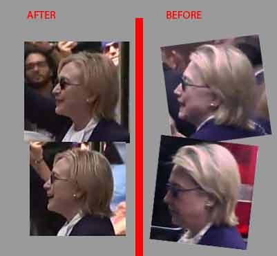 Rộ tin bà Hillary Clinton có ‘người đóng thế’ - ảnh 1