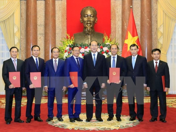 Chủ tịch nước Trần Đại Quang, Đại sứ Việt Nam, Phong hàm Đại sứ - ảnh 1