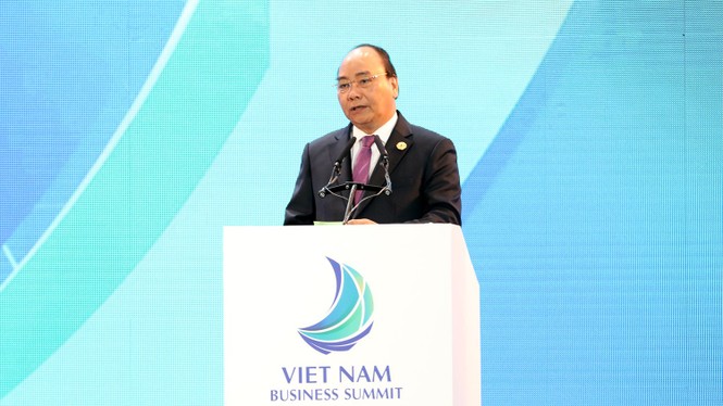 Thủ tướng Nguyễn Xuân Phúc dự Hội nghị Thượng đỉnh Kinh doanh Việt Nam - ảnh 8