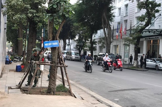 An ninh thắt chặt quanh khách sạn Metropole - ảnh 13
