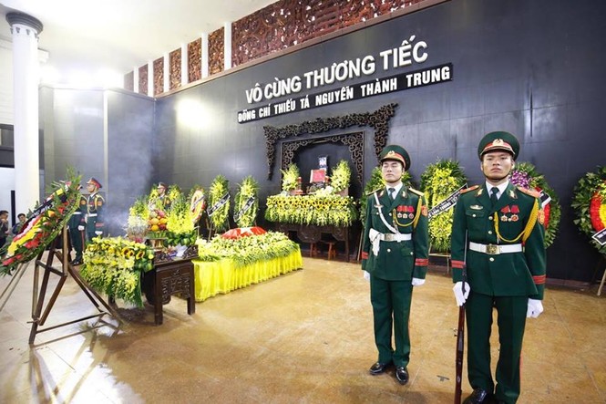 Thiếu tá phi công Nguyễn Thành Trung trở về đất mẹ - ảnh 14