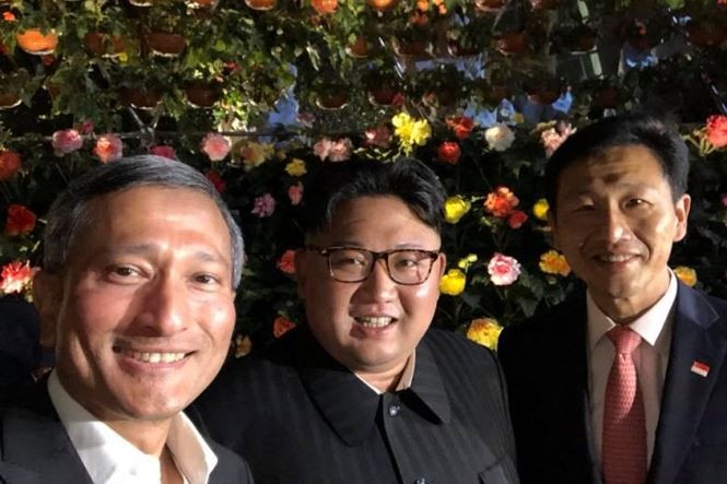 Ông Kim Jong-un: 'Thế giới ngỡ khoảnh khắc này như bộ phim viễn tưởng' - ảnh 48