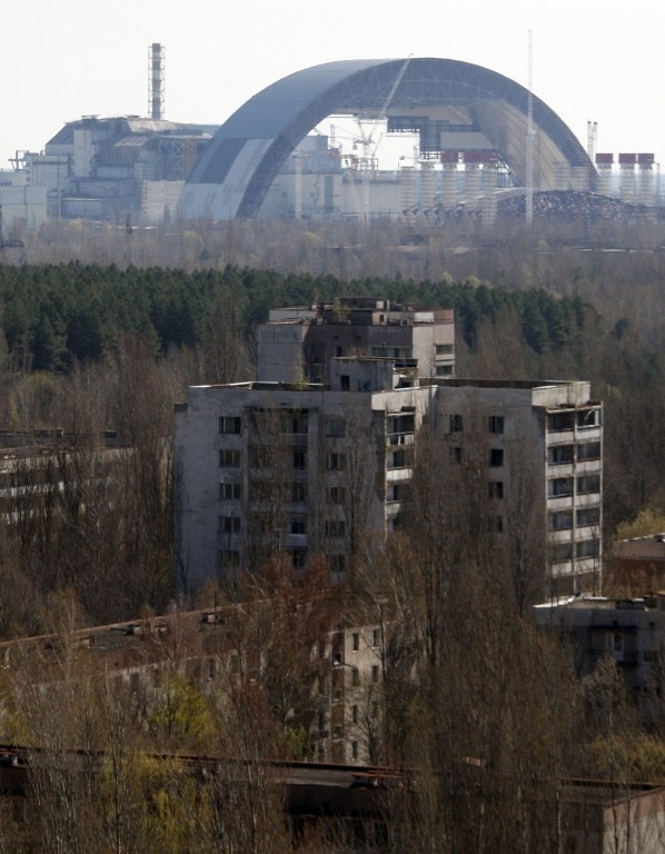 Gấp rút xây mái vòm khổng lồ, an toàn cho Chernobyl - ảnh 7