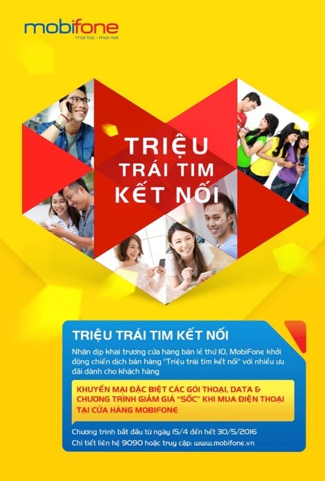 MobiFone “kết nối triệu trái tim” bằng tháng khuyến mãi lớn - ảnh 1