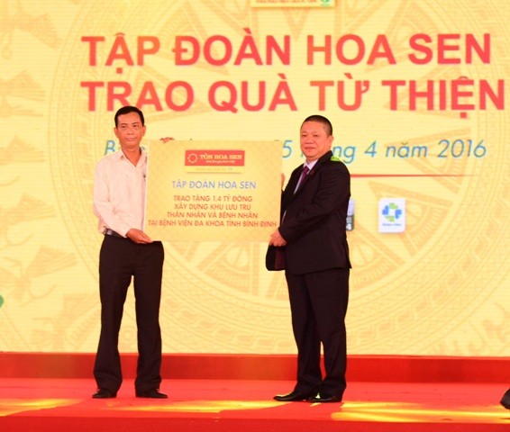 Khánh thành Nhà máy Ống nhựa Hoa Sen Bình Định - ảnh 2