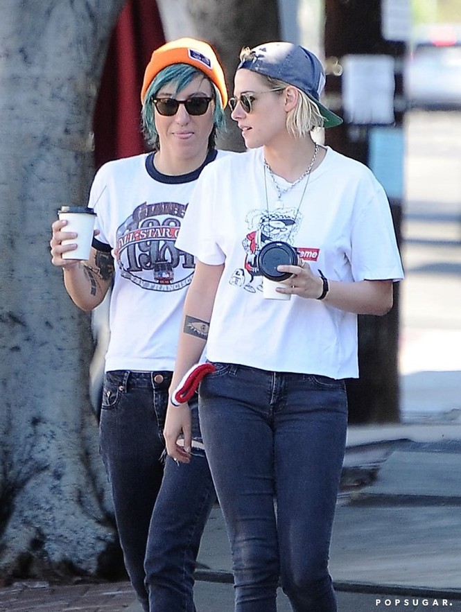 Kristen Stewart hôn đắm đuối người tình đồng tính trên phố - ảnh 2