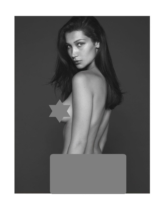 Bella Hadid bán nude, khoe đường cong cực quyến rũ - ảnh 7