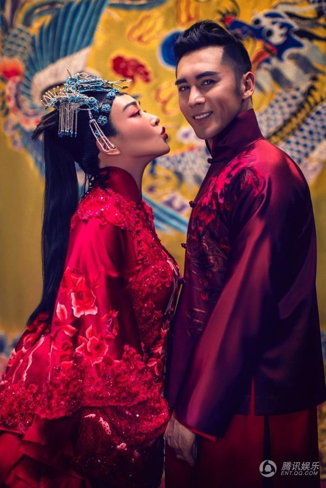 Mỹ nhân Chung Lệ Đề khoe ảnh cưới cực độc đáo và lạ mắt - ảnh 6