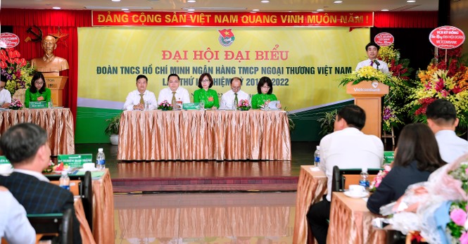 Đại hội Đại biểu Đoàn TNCS HCM Vietcombank lần thứ III - ảnh 1