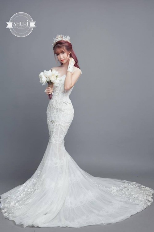Khởi My xinh đẹp như nàng tiên cá trong ảnh cưới - ảnh 2