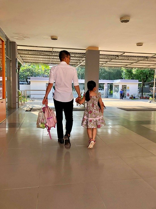 Công Vinh là một người cha tuyệt vời - ảnh 4