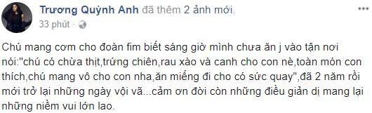 Trương Quỳnh Anh: Đời còn những điều giản dị mang lại niềm vui lớn lao - ảnh 1