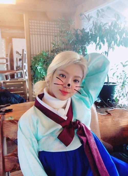 Dàn sao Hàn Quốc khoe sắc với hanbok chào năm mới Mậu Tuất - ảnh 3