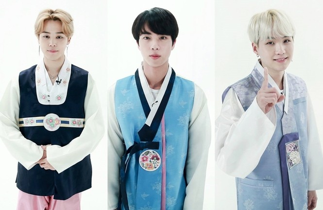 Dàn sao Hàn Quốc khoe sắc với hanbok chào năm mới Mậu Tuất - ảnh 6
