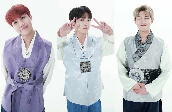 Dàn sao Hàn Quốc khoe sắc với hanbok chào năm mới Mậu Tuất - ảnh 8
