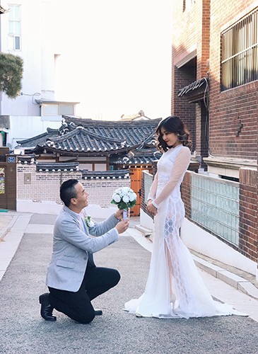 Chuyện tình MC Hoàng Linh: 10 năm trước còn đi dự đám cưới của nhau - ảnh 1