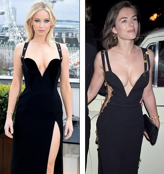 Jennifer Lawrence 'gây thương nhớ' với váy xẻ sâu khoe vòng 1 nóng bỏng - ảnh 2