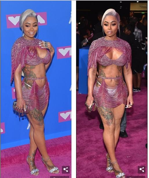 'Vũ nữ thoát y' Blac Chyna lại 'gây bão' khi mặc như không - ảnh 6