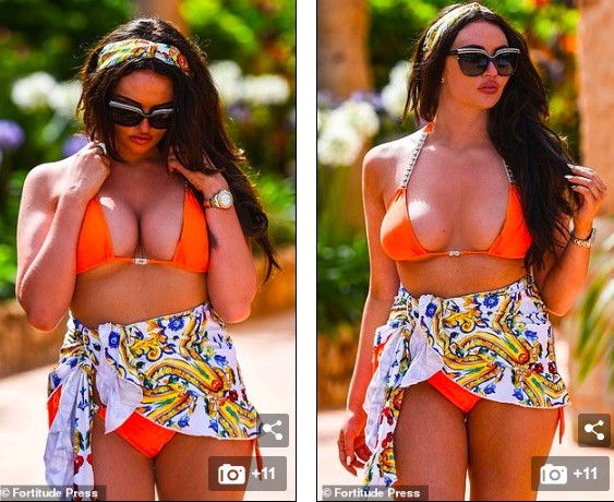 Charlotte Dawson nóng 'rực lửa', không ngừng tình tứ với bạn trai - ảnh 7