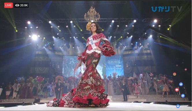 Tien won the top 15 in the final. Miss International 2018 - Picture 25