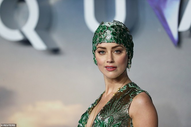 Vợ cũ Johnny Depp lộng lẫy trong buổi ra mắt bom tấn 'Aquaman' - ảnh 5