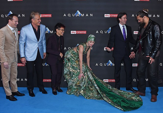Vợ cũ Johnny Depp lộng lẫy trong buổi ra mắt bom tấn 'Aquaman' - ảnh 2