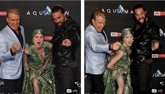 Vợ cũ Johnny Depp lộng lẫy trong buổi ra mắt bom tấn 'Aquaman' - ảnh 9
