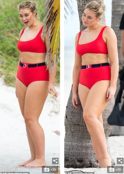 Người mẫu ngoại cỡ Iskra Lawrence chụp hình nóng bỏng với loạt bikini - ảnh 11